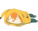 ミニキャラ2頭身描きます SNSアイコンやハンドメイドにピッタリ イメージ2