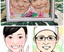 似顔絵やウェルカムボード、アイコンなど描きます 結婚式を挙げられる方、大切な人へのプレゼントや思い出に♪ イメージ3