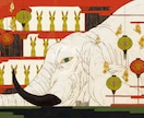 印刷・出版用イラスト承ります 外連味のある和風イラスト・動植物画をお探しの方 イメージ4