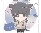 かわいいSNSアイコン・似顔絵描きます ゆるっとふわっともちっと☆。.:＊・゜ イメージ1