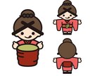シンプル可愛い企業キャラクター描きます キャラデザから対応可能！看板となるキャラクターをお描きします イメージ3