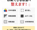 Canva・AI画像を印刷用に整えますます 印刷会社へ提出できる状態へ丁寧に整えます イメージ3