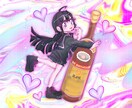 個性的なポップで可愛いイラストを描きます アイドル,コンカフェ,Vtuber,キャラデザ等 イメージ9