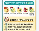 アジア5言語◆実務や生活文書を翻訳します インドネシア・ベトナム・ネパール・フィリピン・ビサヤ語対応 イメージ2