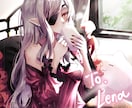 一枚絵、歌ってみたなどのイラストを制作します 現在はリテイク無制限中です！！ イメージ3