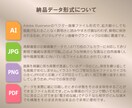 画像をトレースしてAiデータ化致します ロゴ、イラスト、画像のデータ作成お手伝い致します！ イメージ2