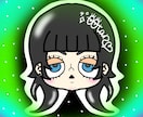 個性可愛いアイコン作ります 派手で可愛いSNS用アイコン作ります♪ イメージ4