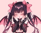 商用利用OK！きらきらかわいい萌えイラスト描きます 一枚絵、アイコン、立ち絵、動画用イラストなど イメージ5