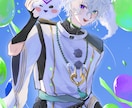 かわいいからかっこいいまでイラストをお描きします アイコン、1枚絵、立ち絵、ミニキャラなどお描きします。 イメージ3