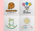 新サービス特価！！可愛く親しみやすいロゴ作成します 介護、病院、学校、塾、飲食などで思わず笑顔♪になる印象を！ イメージ2