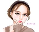 SNSアイコンや名刺用の似顔絵描きます まつ毛も一本一本丁寧に！心を込めて描きます！ イメージ2