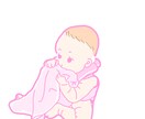 ベビーのイタズラをポップなイラストで描きます ボロボロな絵本とおもちゃは成長の証 イメージ4