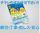 ターゲットに刺さるチラシ作ります チラシの事ならお任せ下さい！どこまでも寄り添わせて頂きます！ イメージ1