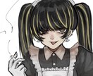 繊細で色鮮やかなSNSアイコン 描きます 顔、バストアップ対応！追加で腰下までも可能 イメージ6