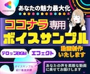 声の魅力✨ココナラ！ボイスサンプル制作いたします 声の印象は大切！動画と音声であなたのサービスが目に留まる イメージ2