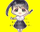 可愛い・カッコいいデフォルメイラスト描きます アイコンにもアクキーにも◎あなたのキャラをデフォルメします❣ イメージ5