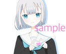 女の子中心にSNS等のアイコン描きます 安くアイコンが欲しい方！描かせてください！ イメージ2