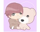 ゆるふわ系、ミニキャライラスト描きます SNSアイコン、配信サムネイル等に イメージ2
