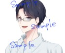 商用可＊差分あり！インテリ系の黒髪男性販売します 透過あり！YouTubeサムネやブログなどにもご利用頂けます イメージ4