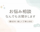 あなたの日常の悩み・モヤモヤはわたしが解決します 匿名OK！丁寧にお話伺います！なんでも気軽にお話ください イメージ1