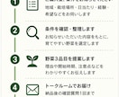 今から育てる野菜を3つ提案します 地域・時期・環境に合う育てやすい野菜を選びます イメージ3