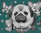 ダークで可愛い一枚絵描きます パッと目を惹く一枚絵、お任せください❤︎ イメージ3