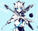 歌ってみたイラスト描きます オリジナルキャラ歌みたイラスト制作 イメージ2