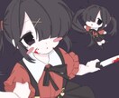 可愛い女の子のイラスト描きます 配信者さんや歌い手さんのオリキャラにどうですか？！ イメージ4