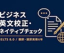 ネイティブ級に伝わる英文に校正します 実務翻訳歴6年×IELTS8.0が支える品質 イメージ1