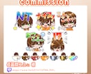 Twitchなどのスタンプ・バッジ作成いたします １点～OK！アニメーション対応◎　複数同時購入で割引アリ イメージ6