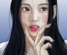 透明感のある厚塗りで描きます 美人を描きます。女性が描きたいです!! イメージ1