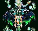 IRIAM イリアムの立ち絵・お着替え制作します ビビットで目を惹くIRIAM立ち絵を制作いたします！ イメージ4
