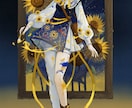 イラスト制作〜モデリングまで一括でやります デビューに必要な工程をすべて一括でお受けするプランです。 イメージ1