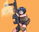 ツイッターのアイコンやイラストを作ります 機械系のイラストやデフォルメしたイラスト得意です！ イメージ3