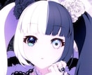 アイコン用イラストを描きます 顔～肩回りまで（アニメ塗り、厚塗り） イメージ1