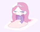 ゆめかわいいイラスト制作します 主線なし×パステルカラーのやわらかいイラストが好きな方へ イメージ7