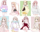 既存絵をお好きなビジュに！カスタムイラスト描きます お好みの元絵をビジュアルチェンジしてあなただけのイラストに！ イメージ1