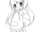 女の子のイラストを請負ます 年齢層問わずかわいい女の子のイラストを描きます！ イメージ2