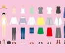 あなたの代わりに着まわしコーデ3パターン作ります コーディネートに悩んでいるアイテム教えてください イメージ1