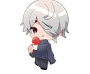 ミニキャラ作成。最短1週間以内納品で描きます グッズ、立ち絵、サムネ、挿絵等お任せ下さい！ イメージ3