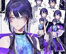 VRoidであなたの理想のキャラをつくります あなた専用の手描きテクスチャで近くで見ても美麗な仕上がり イメージ6