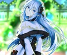 皆様の活動の助けになる綺麗なイラストを提供します Vtuberやオリジナルゲームの創作などに使えるイラスト イメージ1