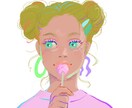 キレイめ女子なアイコン描きます 瞳が魅力的な女性のイラストをSNSのアイコンにしませんか？ イメージ5