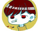 SNS用アイコン描きます ゆるくてかわいいタッチ！あなただけの絵をお届けします イメージ2