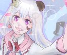 SNS用アイコン描きます キレイめ絵柄で美男美女のキャラクターアイコンを作成致します。 イメージ1