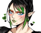 アイコン、イラスト、動画サムネイルの立ち絵描きます 見本イラストのようなものからデフォルメイラストまで描きます！ イメージ4