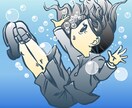 メリハリの有る線のイラスト/アイコン描きます 今なら直ぐ制作に入れます。お気軽にご相談くださいませ。 イメージ3