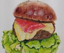 商用利用OK☆彡色鉛筆で食べ物を描きます お店の商品を色鉛筆で描きます☆彡 イメージ5