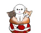 可愛い動物さん描きます 可愛いゆるふわ動物イラスト描きます！ イメージ5