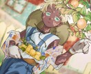 一枚絵やグッズに使えるキャラクターを描きます 商用利用可能◎魅力的なキャラクターに仕上げます イメージ2
